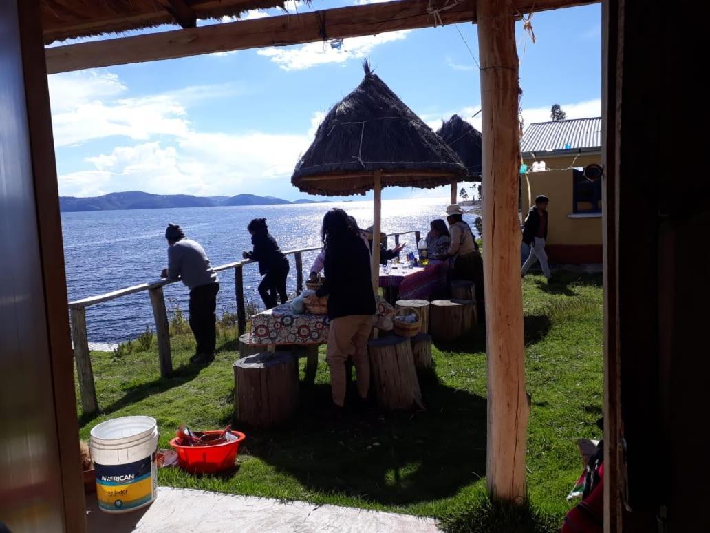 Hotel Hostal Luna Del Titikaka En Isla De La Luna Bolivia Esterno foto