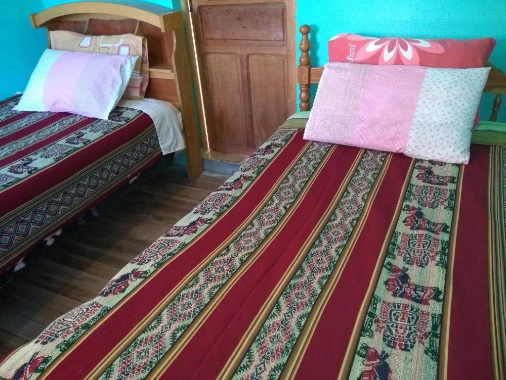 Hotel Hostal Luna Del Titikaka En Isla De La Luna Bolivia Esterno foto