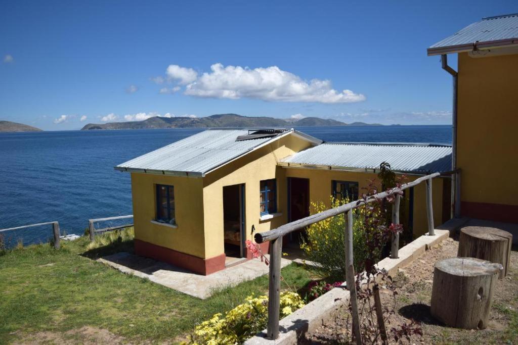 Hotel Hostal Luna Del Titikaka En Isla De La Luna Bolivia Esterno foto