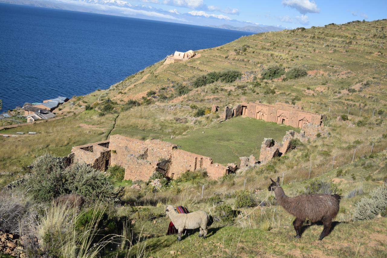 Hotel Hostal Luna Del Titikaka En Isla De La Luna Bolivia Esterno foto